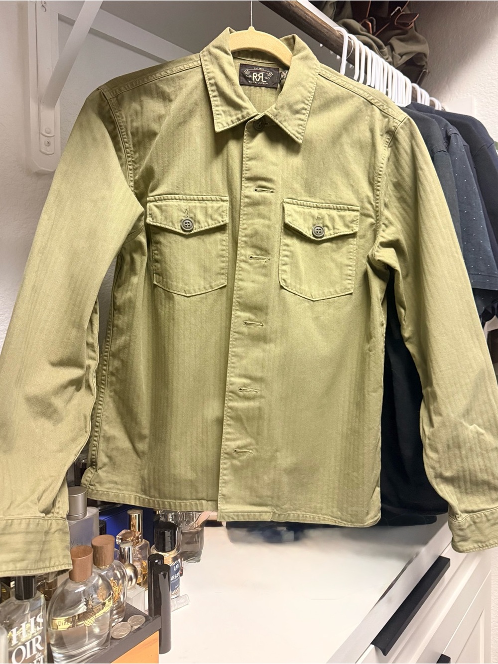 Ralph Lauren double RL Olive Green